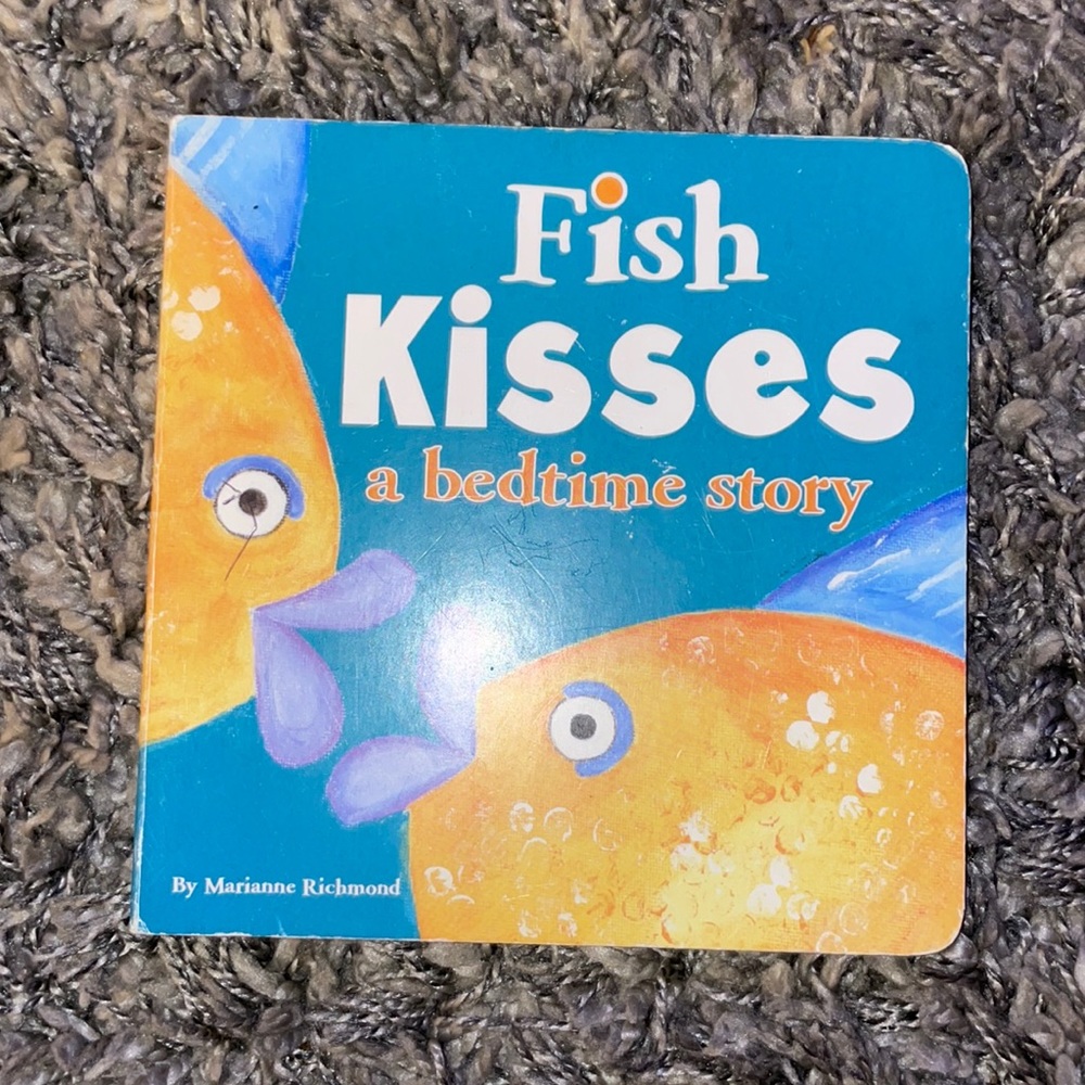 Fish Kisses a bedtime story board book